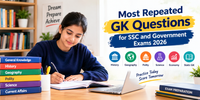 Most Repeated GK Questions for SSC and Government Exams 2026