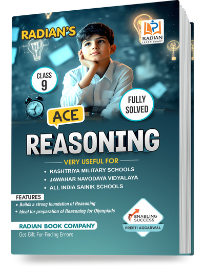 Ace Reasoning Book Class 9 | Entrance Exams 2026 Sainik School, JNV, RMS & Other Comptetive Exams