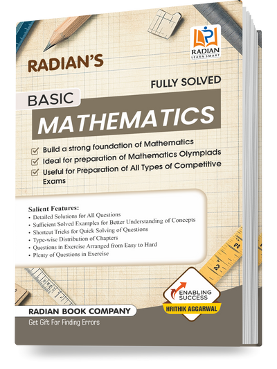 Basic Mathematics Guide Book for Class 5-8 (English) | 2025 Revised Edition | AISSEE, JNV & RMS