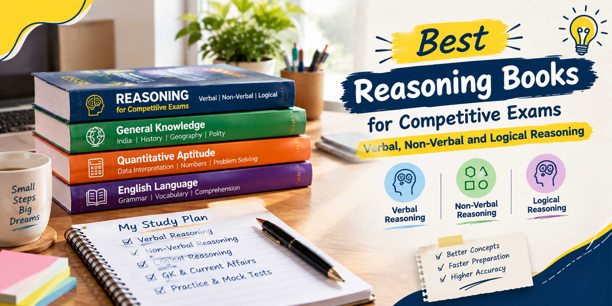 Best Reasoning Books for Competitive Exams: Verbal, Non-Verbal and Logical Reasoning