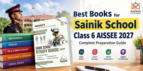 Best Books for Sainik School Class 6 AISSEE 2027: Complete Preparation Guide