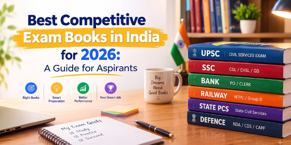 Best Competitive Exam Books in India for 2026: A Guide for Aspirants
