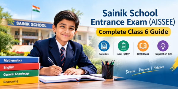 Sainik School Entrance Exam (AISSEE) 2026-27: Complete Preparation Guide for Class 6