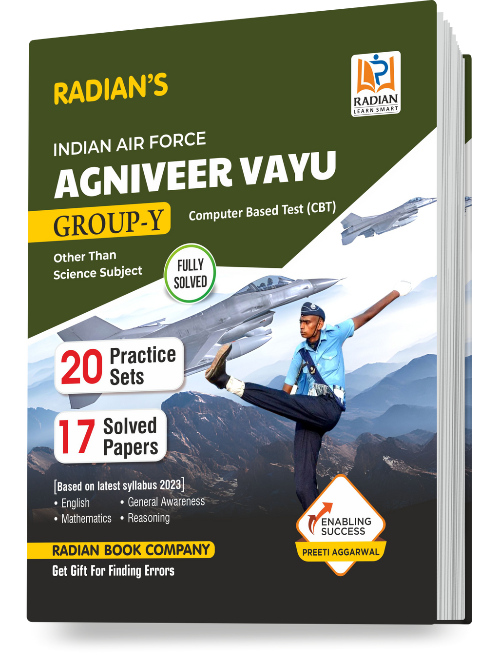 Agniveer Vayu: Group Y (Non-Science) English | Practice Sets & PYQs | English, Maths, Reasoning, General Awareness