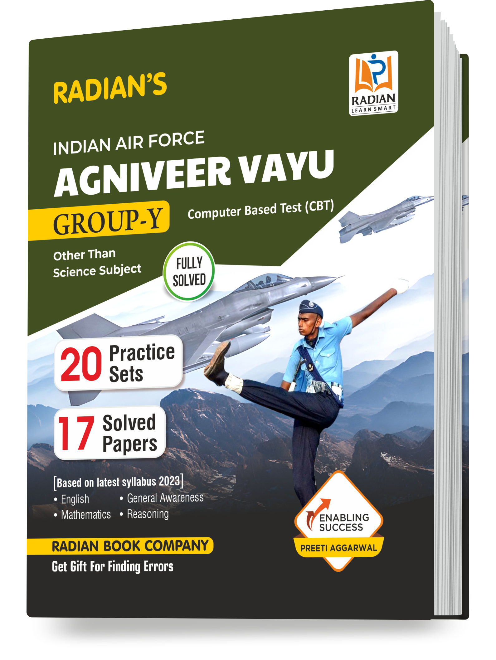 Agniveer Vayu: Group Y (Non-Science) English | Practice Sets & PYQs | English, Maths, Reasoning, General Awareness