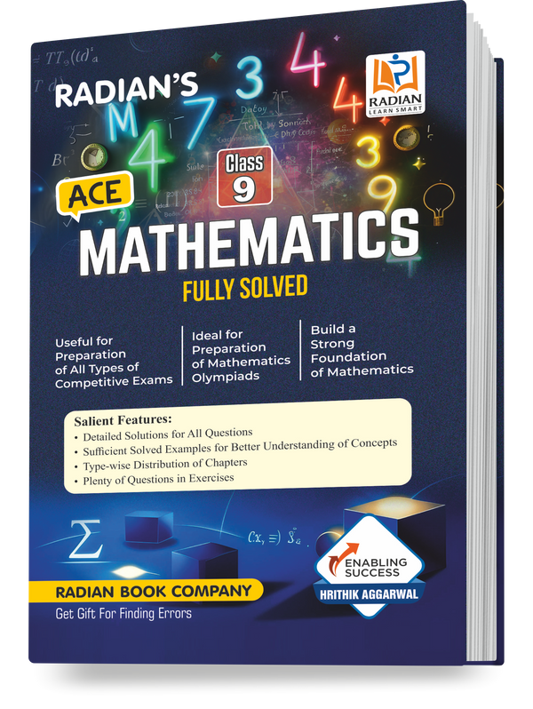 Ace Mathematics Book Class 9 (English) | 2026 Guide for JNV, Sainik School (AISSEE), RMS & Olympiads