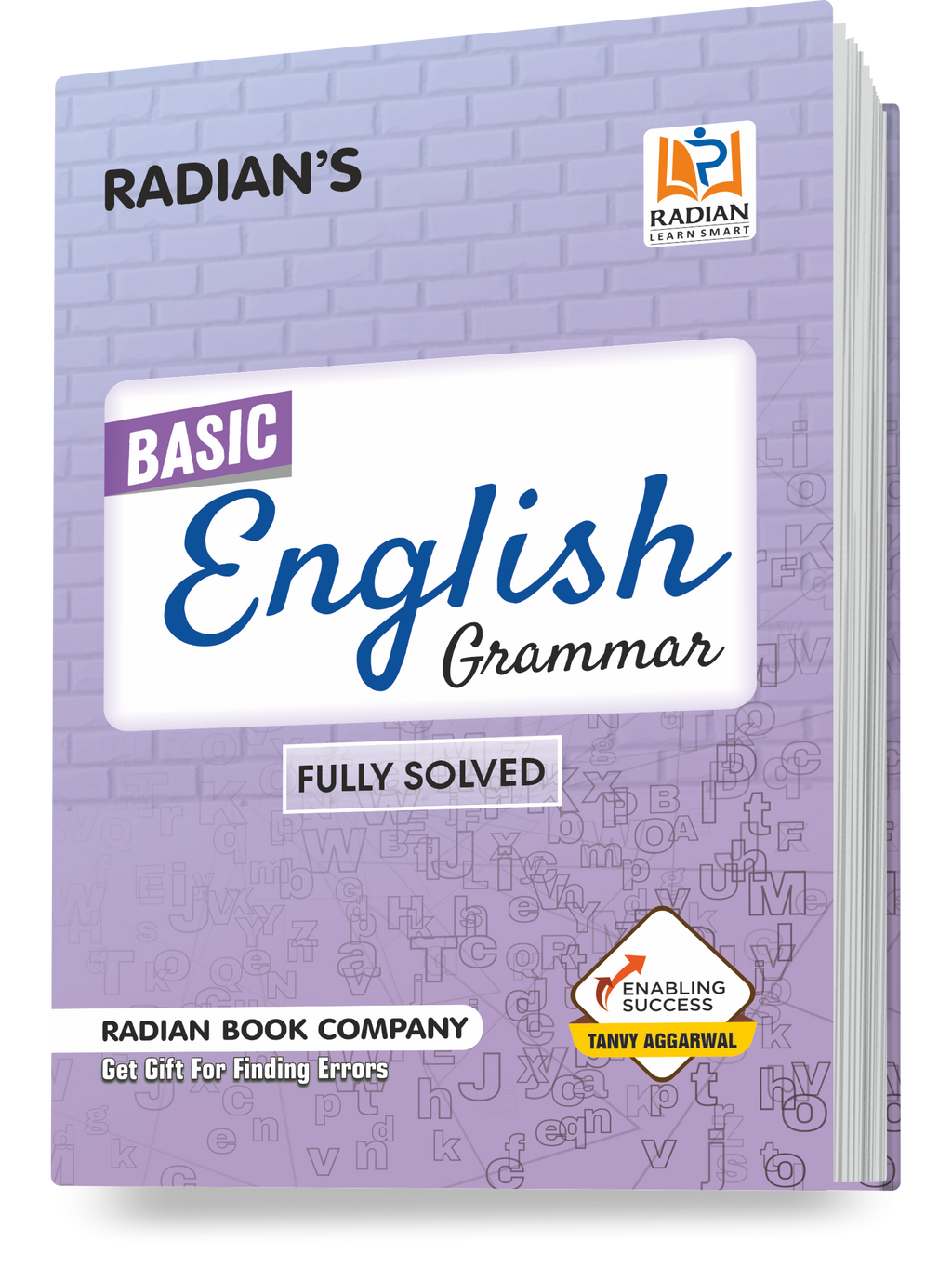 Radian Basic English Grammar | Fully Solved Reference Book for All Competitive Exams