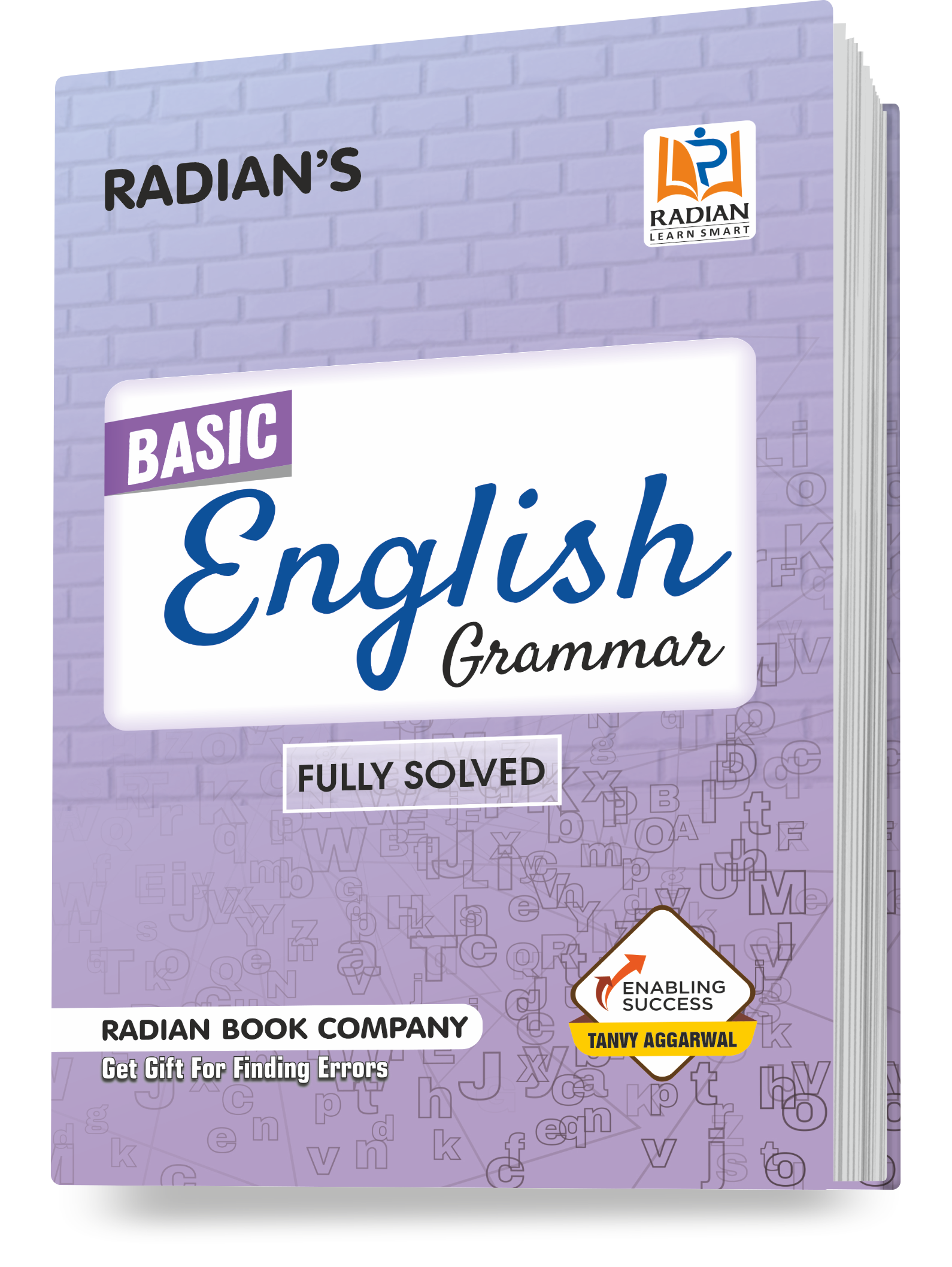 Radian Basic English Grammar | Fully Solved Reference Book for All Competitive Exams