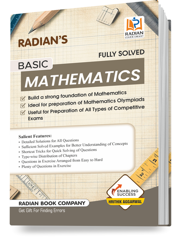 Basic Mathematics Guide Book for Class 5-8 (English) | 2025 Revised Edition | AISSEE, JNV & RMS