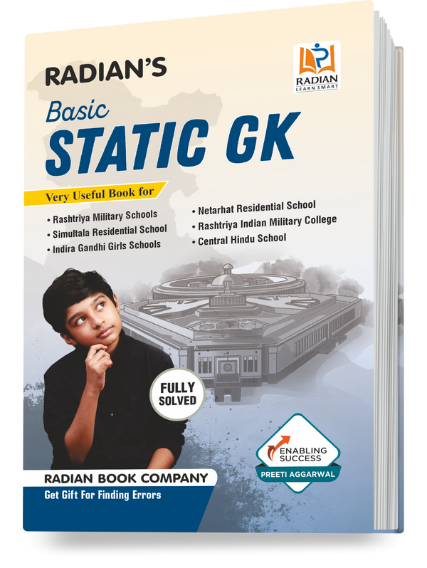 Basic Static General Knowledge Book 2024-2025 [English] | For AISSEE, RMS & Olympiad Prep