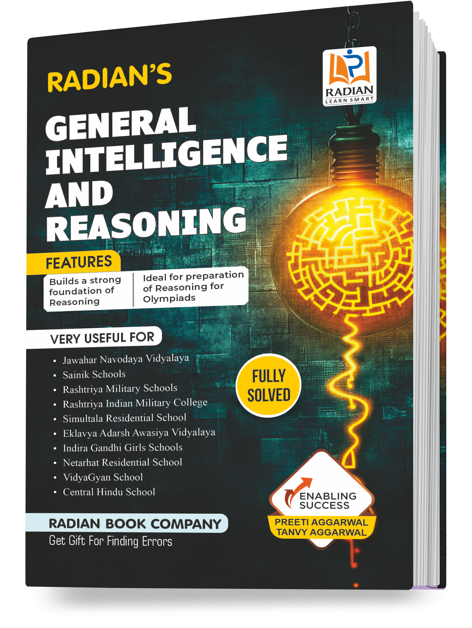General Intelligence & Reasoning 2025 | English Revised Edition for AISSEE & JNV Prep
