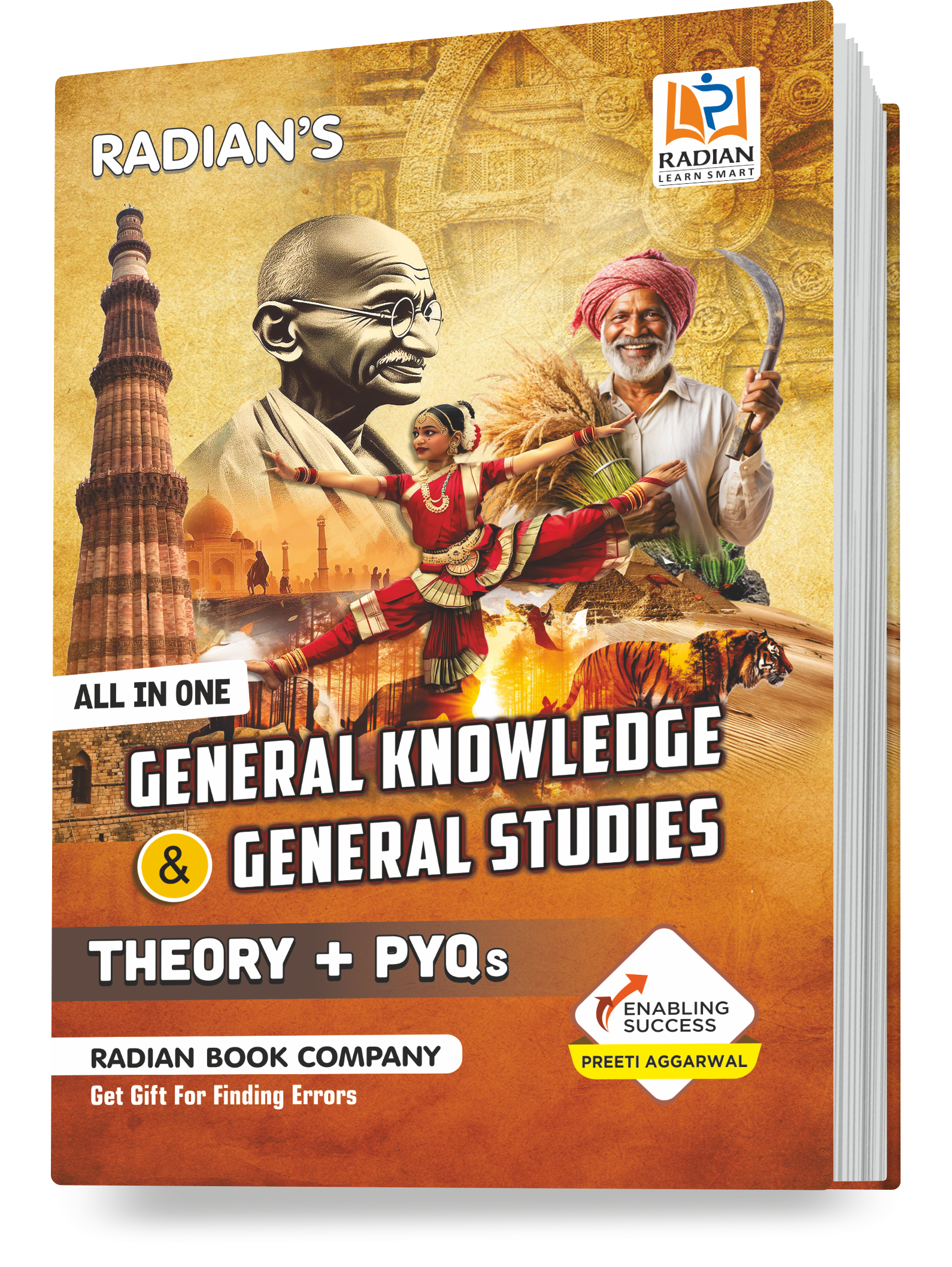 General Knowledge & General Studies Book | Theory + PYQs All Competitive Exams| 2025 English