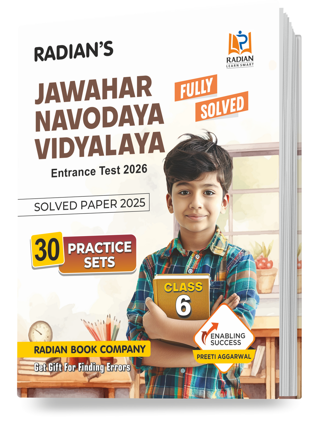 JNV Class 6 Practice Set & Latest Solved Paper English Medium | JNV Entrance Exam 2026