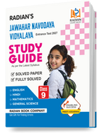 Jawahar Navodaya Vidyalaya Class 9 Guide 2027 | Covers Maths, Science, English & Hindi