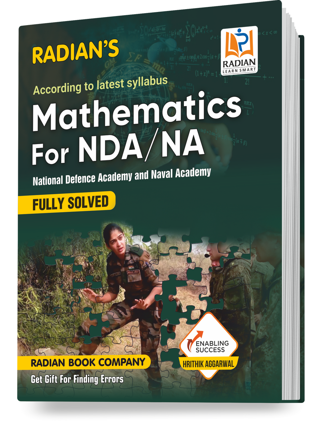 Mathematics Fully Solved Guide Book | NDA & NA Entarance Exam | 2023