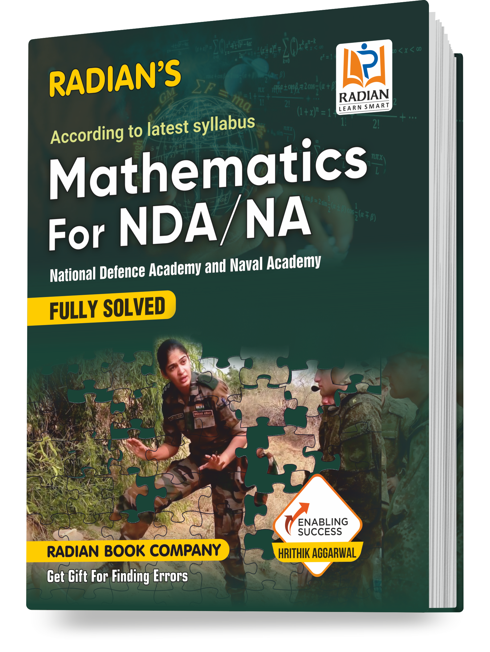 Mathematics Fully Solved Guide Book | NDA & NA Entarance Exam | 2023