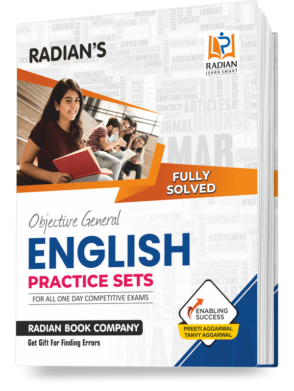Objective General English Practice Set Book | SSC, Banking, PO, Railway, Defence Exams & Others