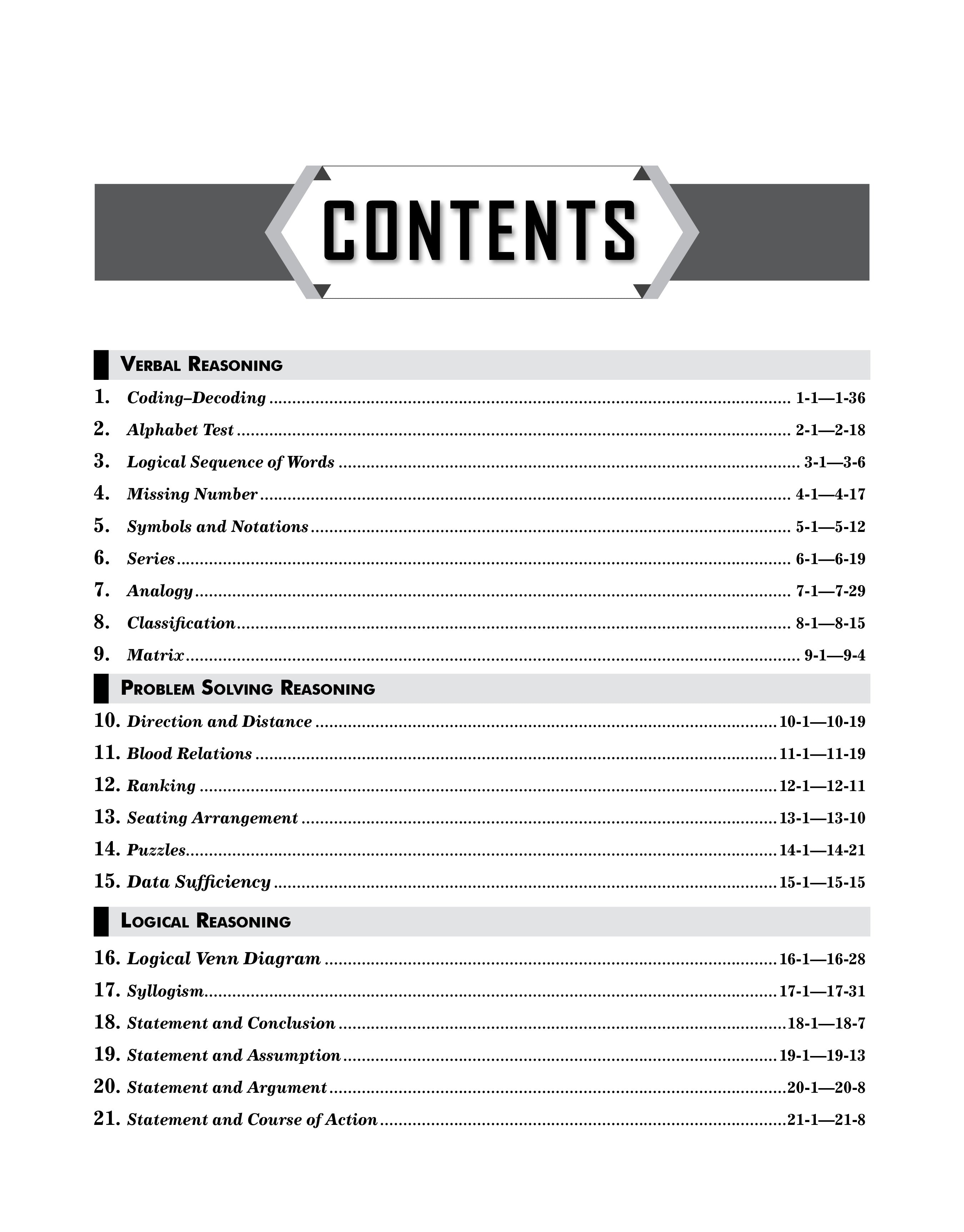 Reasoning Book (RFC)| Verbal, Non-Verbal & Logical | SSC, Banking, Railway (English Medium)