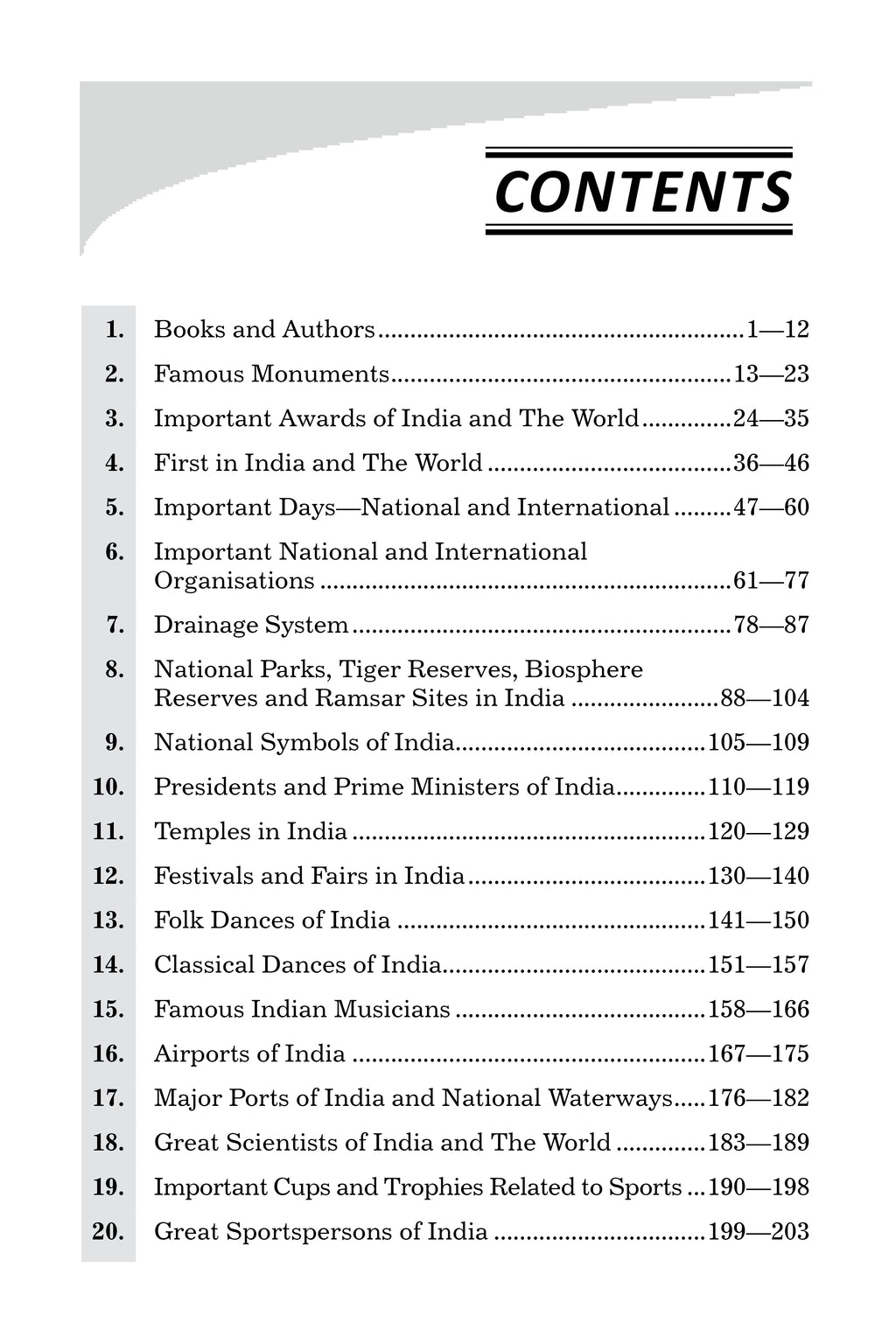 Basic Static GK Book English