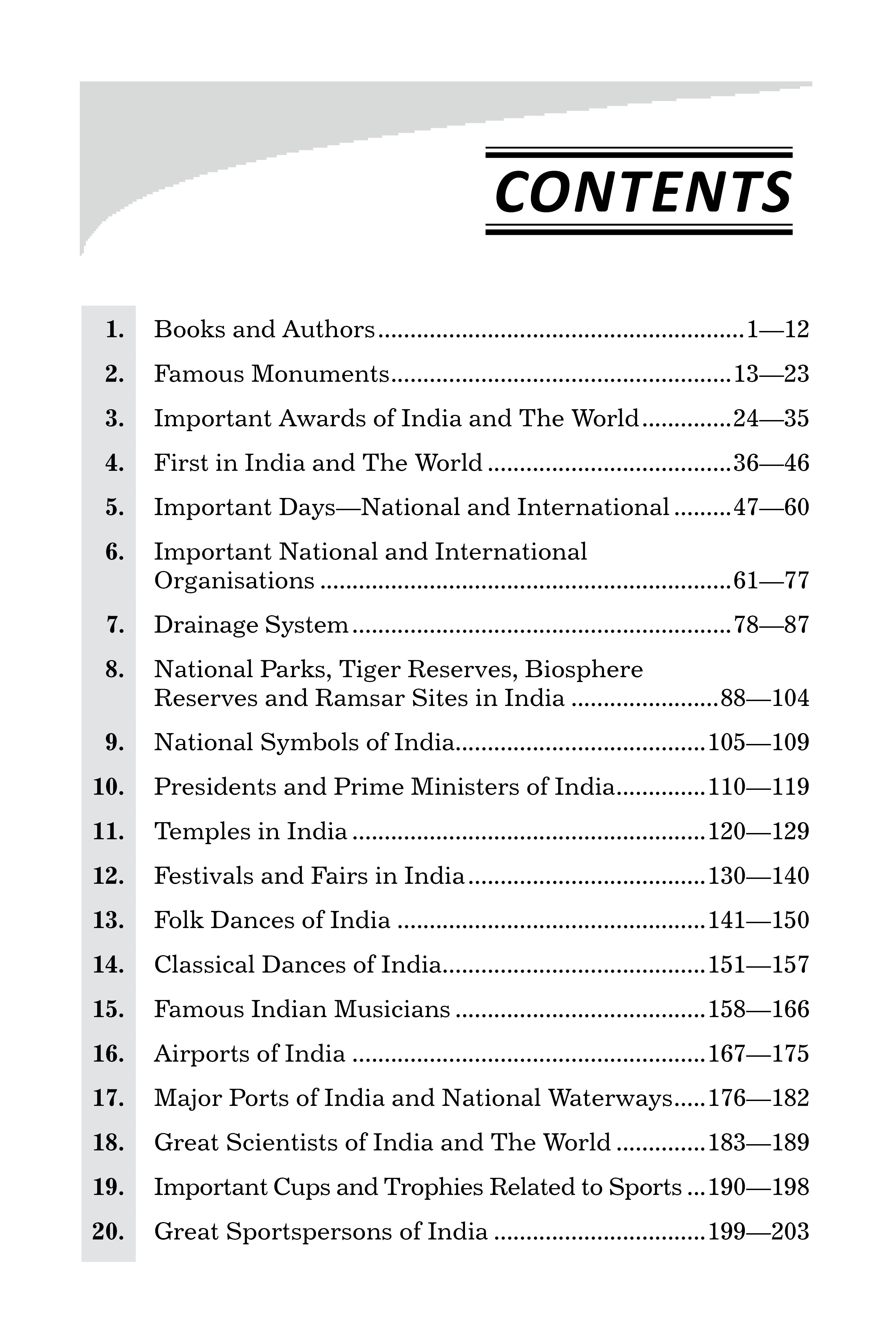 Basic Static GK Book English
