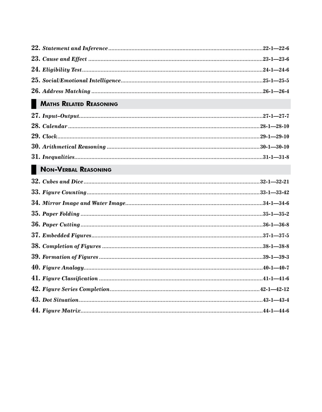Reasoning Book (RFC)| Verbal, Non-Verbal & Logical | SSC, Banking, Railway (English Medium)