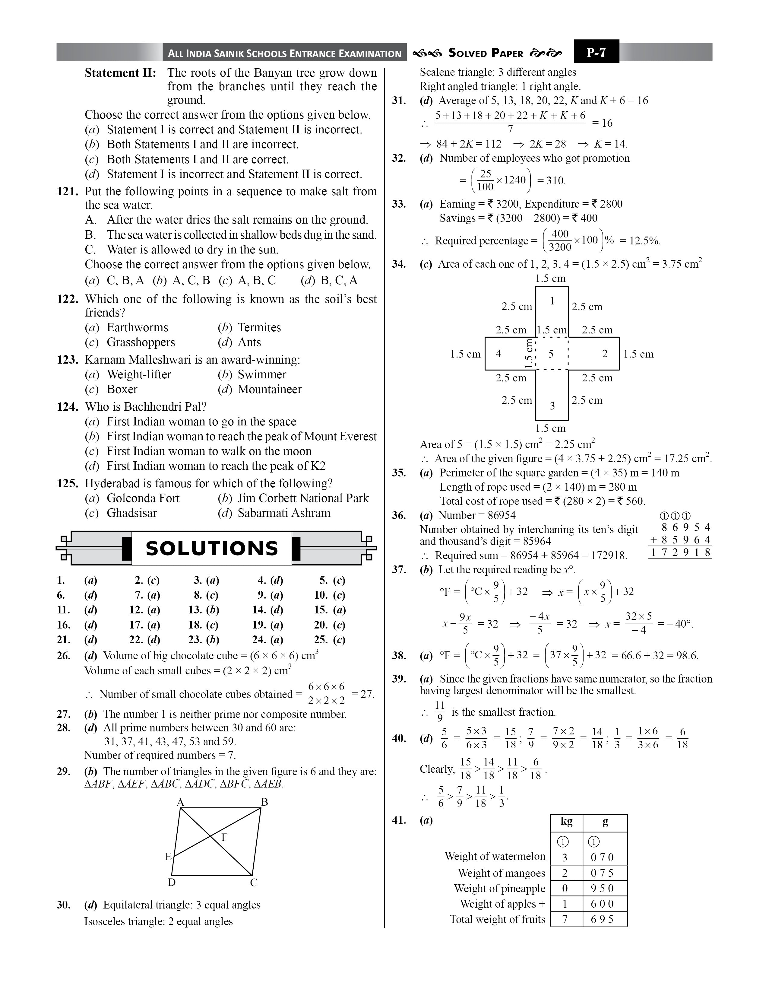 Sainik School Class 6 Practice Set Book 2027 (English) | AISSEE Exam
