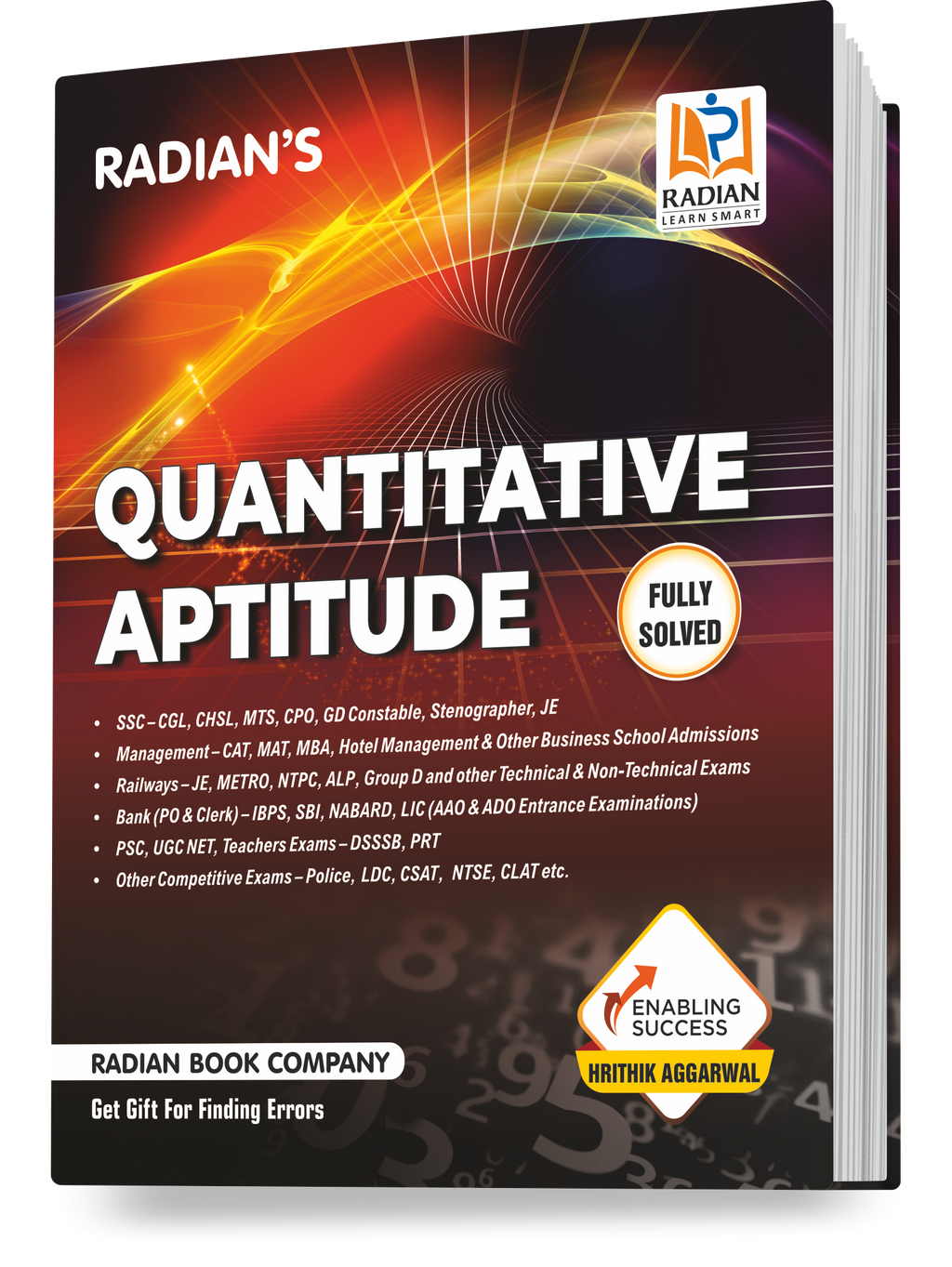 Quantitative Aptitude Book | English Edition | All Competitive Exams