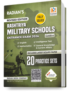 Rashtriya Military School RMS-CET Preparation Book Class 6 2026 | Entrance Exam | English