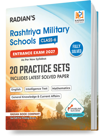 RMS Practice Set 2027 | Class 6 Entrance Exam Book (English)