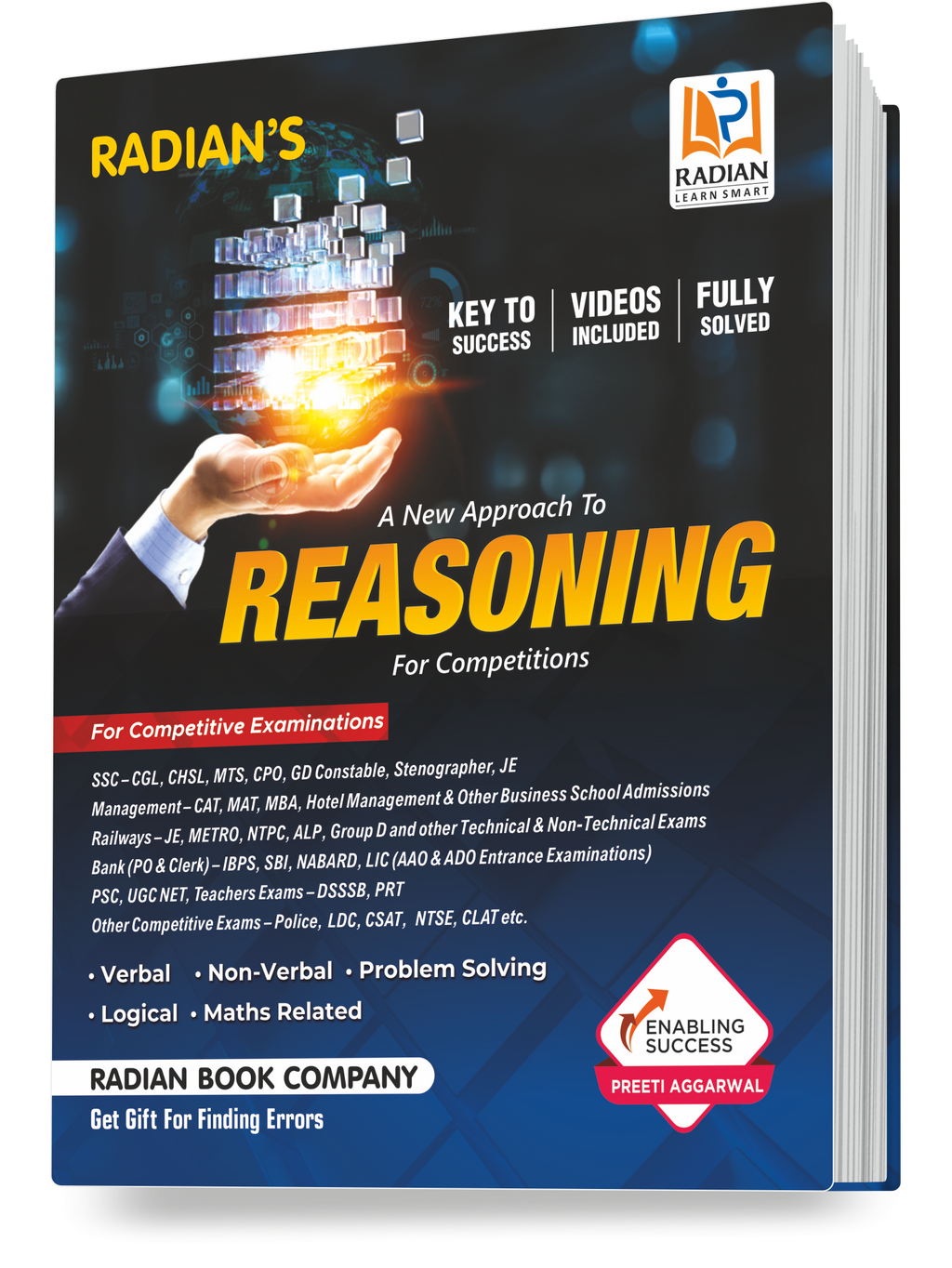 Reasoning Book (RFC)| Verbal, Non-Verbal & Logical | SSC, Banking, Railway (English Medium)