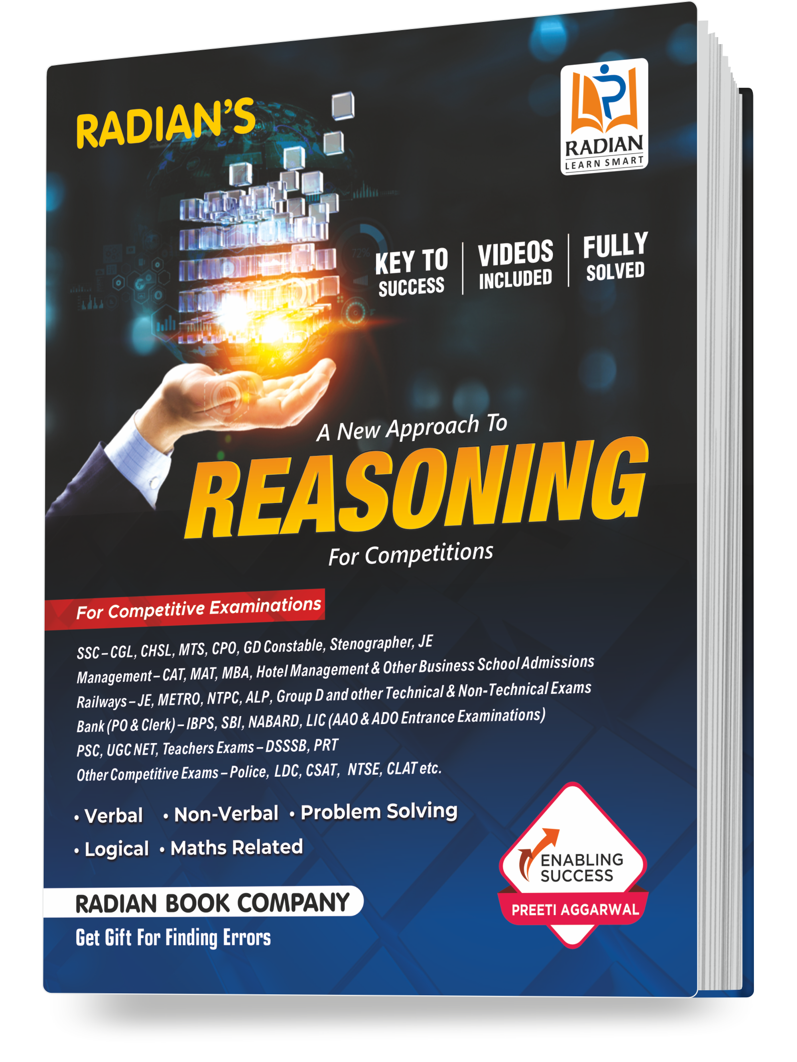 Reasoning Book (RFC)| Verbal, Non-Verbal & Logical | SSC, Banking, Railway (English Medium)