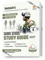 Sainik School Class 6 Guide 2027 English | AISSEE Complete Study Material PYQ's & MCQs