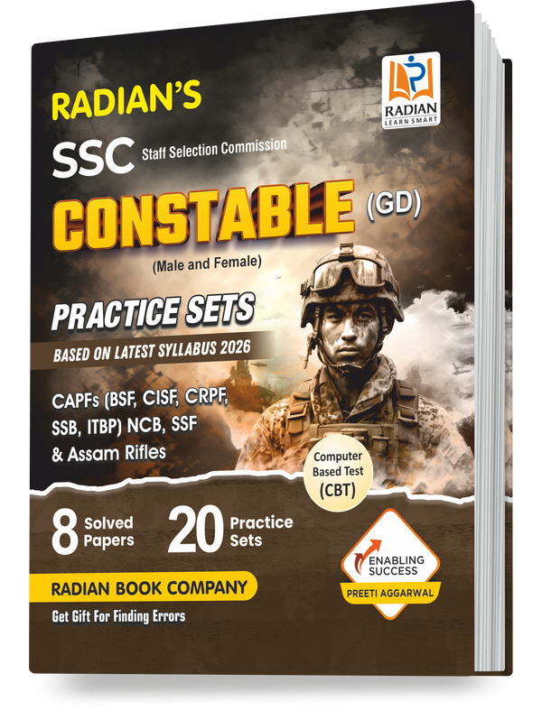 SSC GD Constable Practice Sets & Solved Papers | 2026 English Edition | Exam Prepration Guide