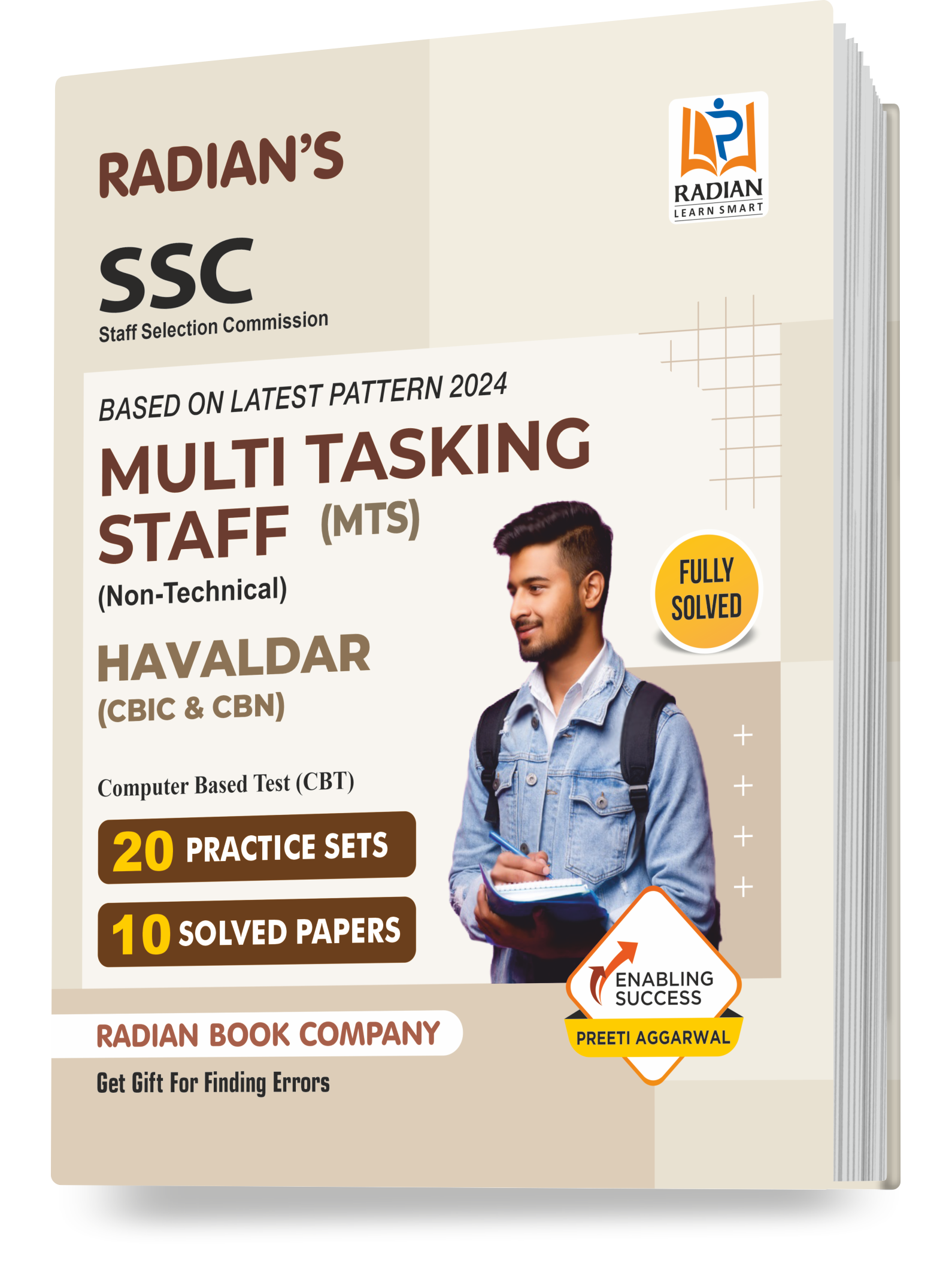 SSC MTS Practice Set Book 2024 English