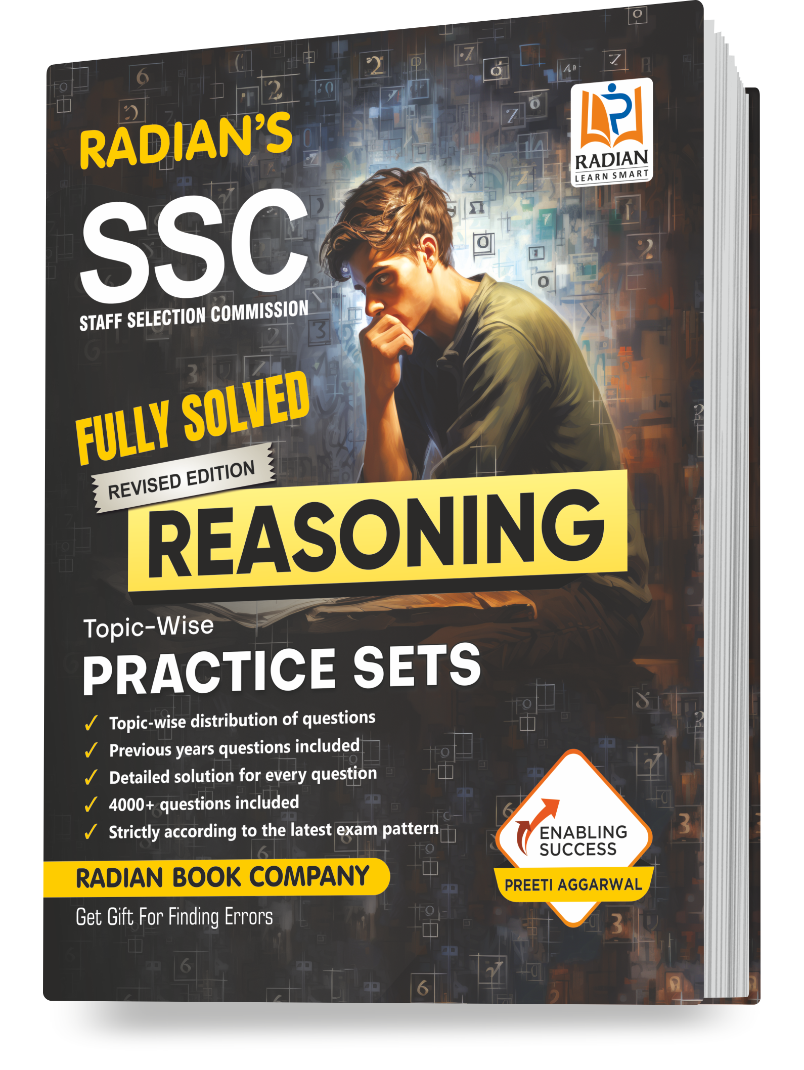 SSC Reasoning Topic-Wise Practice Set Book 225 | Revised Edition | English Medium