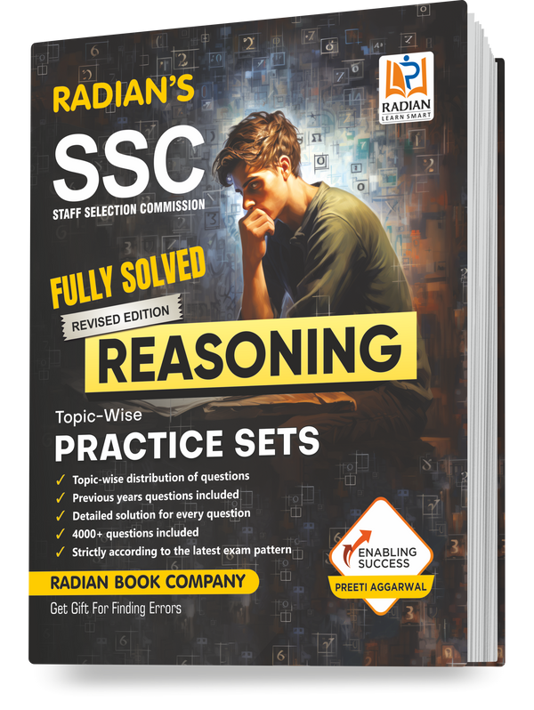 SSC Reasoning Topic-Wise Practice Set Book 2025 | Revised Edition | English Medium