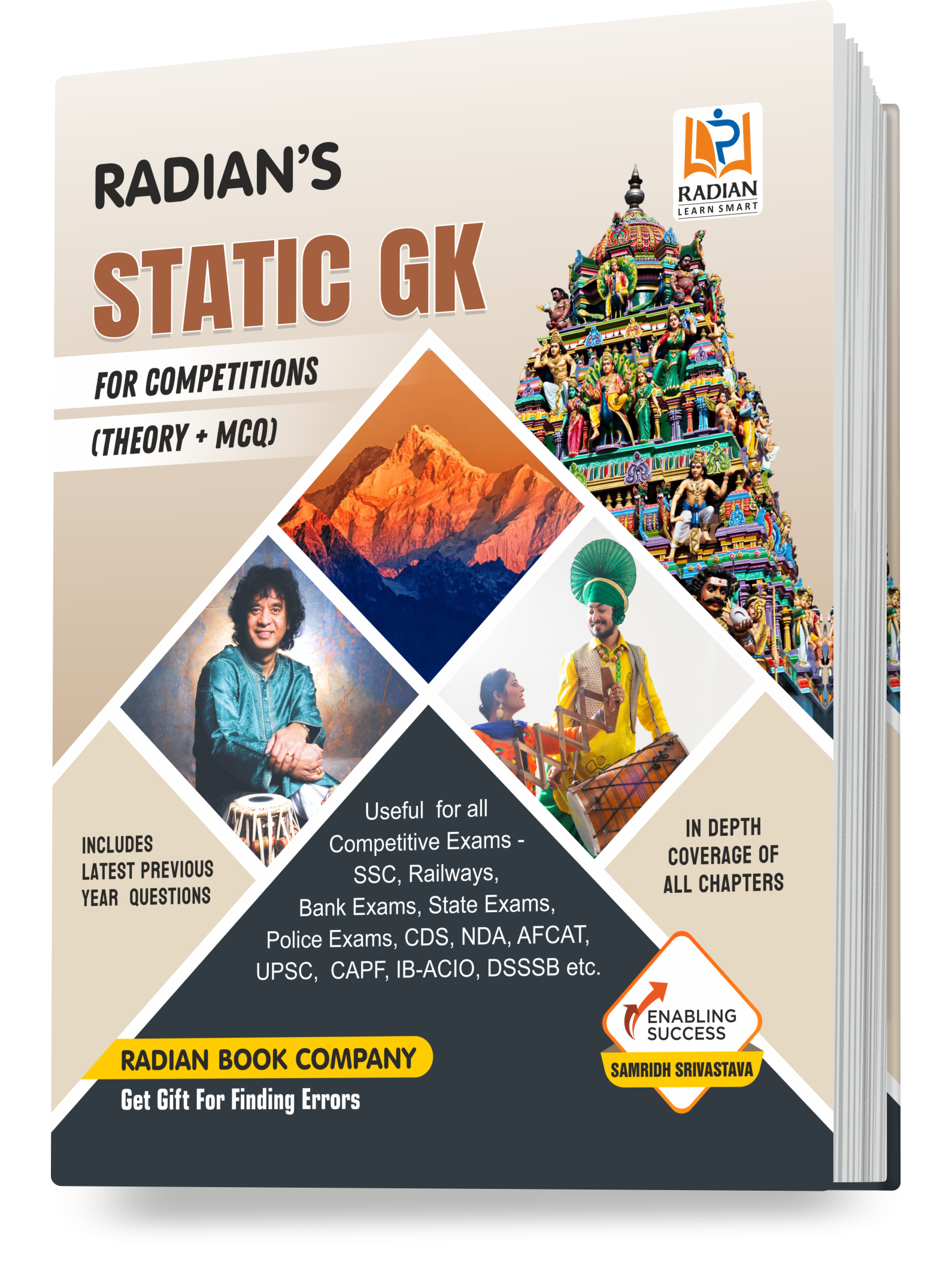 Static GK Book 2025 English | Theory + MCQ + Latest PYQs – Buy Online ...